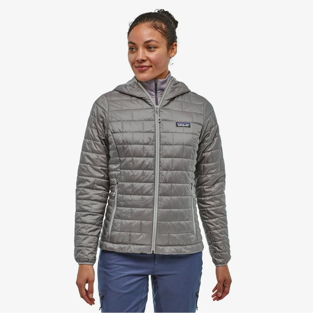 Patagonia Nano Puff Hooded Insulated Jacket Gray - Women's XXS